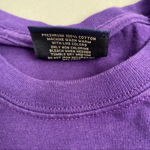 MV Sport James Madison purple short sleeve crew neck t-shirt - Picture 3 of 6